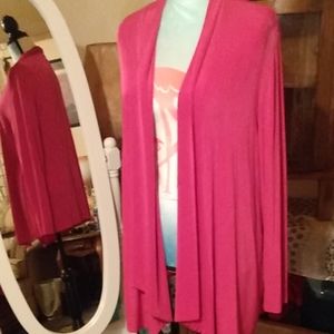 Pink  Chico's traveler wrap